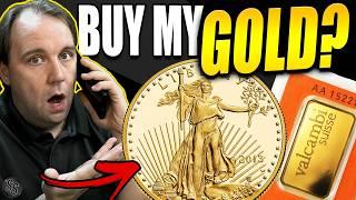 I Tried to Sell GOLD BARS to Coin Shops - Here's What They Said!