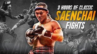 3 Hours Of CLASSIC SAENCHAI Fights