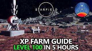 Starfield - XP Farm Guide for Outposts - Level 100 in 5 Hours Tutorial
