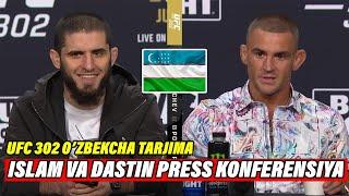 UFC 302: ISLAM-DASTIN, STRIKLAND-KOSTA PRESS KONFERENSIYA TO'LIQ O'ZBEKCHA! DAXSHAT MMA!