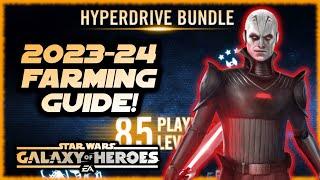 The Only Hyperdrive Bundle Farming Guide You Need for Star Wars Galaxy of Heroes in 2023-24!!!