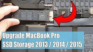 How to Upgrade the SSD Storage on a MacBook Pro Retina 2013/2014/2015 | Replacement Guide
