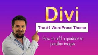 Divi Tutorial Series | How to Add a Gradient to Parallax Images SOLVED!