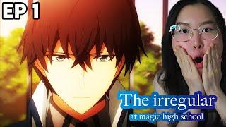 THIS SHOW IS BADASS | The Irregular at Magic High School Episode 1 REACTION