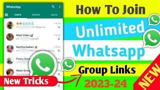 how to join unlimited whatsapp group 2023 | kaise whatsapp par unlimited group join kare