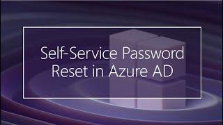Self-Service Password Reset in Azure AD
