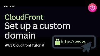 Set up a business domain name - Setup CloudFront CDN for Live Events. Part III