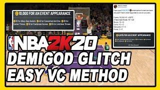 NBA 2K20 DEMIGOD GLITCH FASTEST VC METHOD AFTER VC NERF PATCH! DENSKI CERTIFIED!