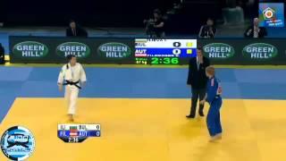 European Judo Championships Montpellier 2014 Bronze -57kg  ILIEVA Ivelina (BUL) - FILZMOSER (AUT)