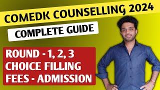 All About COMEDK Counselling Process 2024 | Choice Filling & Admission | EDUcare Karnataka
