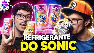 EXPERIMENTAMOS OS REFRIGERANTES DO SONIC THE HEDGEHOG! (É BOM?)