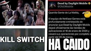 DBD MOBILE HA CAIDO, OTRO FRACASO MÁS! DAN RECOMPENSAS POR SU DESPEDIDA, KILL SWITCH Y NEW SKINS!