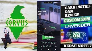 How to Install and Review ROM CORVUS 7.0 | BEST ROM GAMING PUBG Mobile
