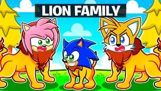 Having a LION FAMILY In Roblox!