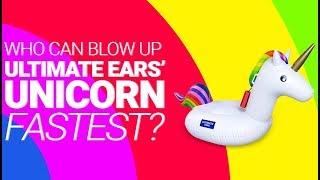Who Can Blow Up Ultimate Ears' Unicorn Fastest? We Put Our Members to the Ultimate Test