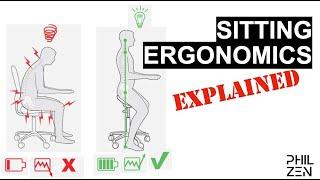 Sitting Ergonomics Explained - Why you have low energy & how to improve it