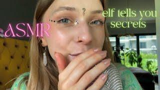 ASMR • an elf telling you tingly secrets ‍️ (mouth sounds)