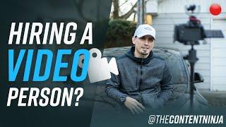 What to Look for When Hiring A Videographer / Video Editor!