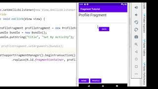 Pass data to Fragment | Fragments in Android Java