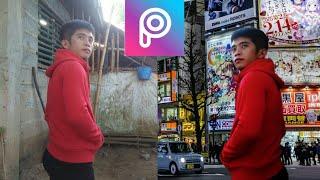 PicsArt How to Photo Edit & Changing background | Paano Mag edit gamit ang PicsArt