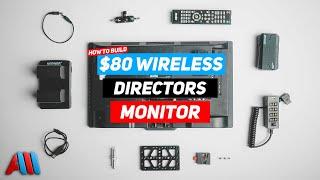 $80 BUDGET DIY Directors Monitor For Filmmakers (Budget Large Field Monitor)