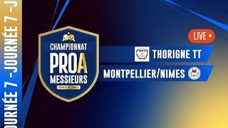 PRO A MESSIEURS | J7 | THORIGNE-FOUILLARD TT vs ALLIANCE NIMES/MONTPELLIER