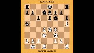 Magnus Carlsen vs Sipke Ernst, 2004 #chess