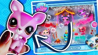 EXCLUSIVE LPS UNBOXING!? ️ Littlest pet shop winter play pack playset review