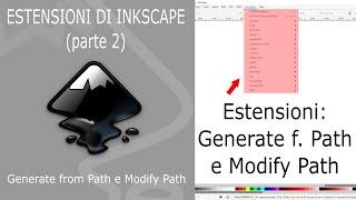 Inkscape - 9/13 - Estensioni - Generate from Path e Modify Path (parte 2)