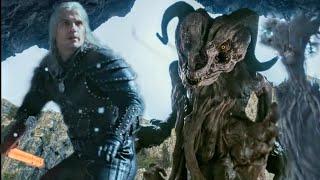 The Witcher 2x03 | Geralt vs Myriapod and Leshy