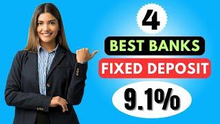 4 Best Banks for Fixed Deposit | Highest Interest Rate for Fixed Deposit