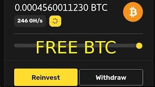 Claim Free 0.000456 BTC  Every Day || Bitcoin Mining || Free BTC || Earn Free BTC || Crypto Mining