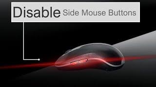 How To Disable Back Forward Mouse Buttons | How To Reassign Mouse (Windows)