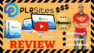 PLR SITES ReviewPLR SITES Review &BonusesOTOsDemo 25000+ Ready to Sell Products INSANE Bonuses