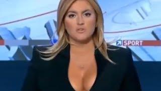 Hot Polish News Anchor With Huge Boobs!