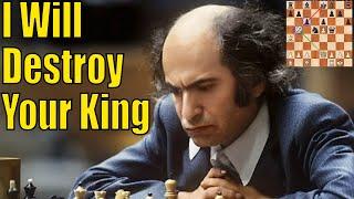 Mikhail Tal is the Greatest King-Hunter in Chess History!