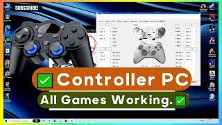 TO Easy  How To Connect Any USB Joystick Gamepad To PC | All Games Working  2024