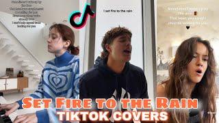 Adele- Set Fire to the Rain TikTok Singers Covers️