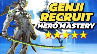 「Hero Mastery」 GENJI RECRUIT HIGH SCORE 5 STARS (Overwatch 2 Guide)