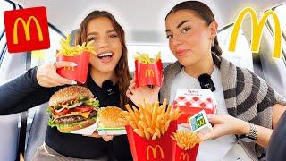 MCDONALDS CAR MUKBANG met SARA Verwoerd | Kristina K 