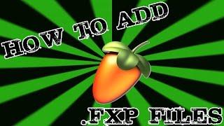 How to install .FXP files into Nexus on FL Studio