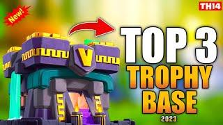 New Best! TH14 Trophy Base 2023 | Clash of Clans | Th14 Top 3 Trophy Base Layout - After Update