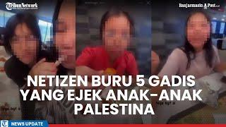 Miris!, Sejumlah Remaja Ejek Anak-anak Palestina Sambil Makan di Restoran Cepat Saji