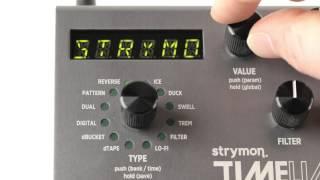 How to Name and Save Presets - Strymon TimeLine & Mobius