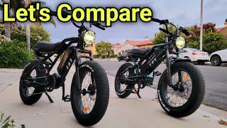 Compare Raev Bullet vs Raev Bullet GT electric bike  2023