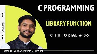 Library Functions In C | In Hindi