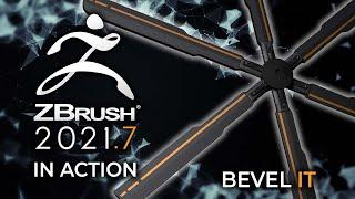 ZBrush 2021.7 In Action! - Bevel It With the New Bevel Brushes! Now Available!