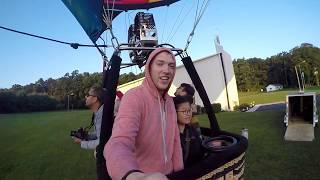 Hot Air Balloon Flight over the Shenandoah Valley (SUNRISE)