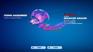 FORTNITE X MARVEL RIVALS REWARD RIVALED SAILER GLIDER