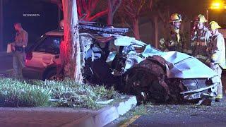 Driver Dies at Hospital After Crashing Vehicle Into Tree in Stevenson Ranch